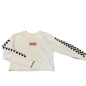 VANS Women’s Cropped Long-Sleeve Shirt (medium)